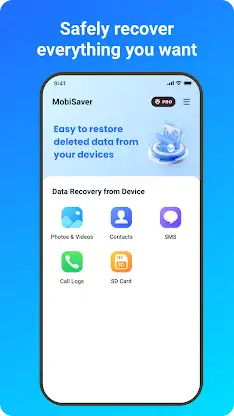 MobiSaver: Data&Photo Recovery screenshot 1