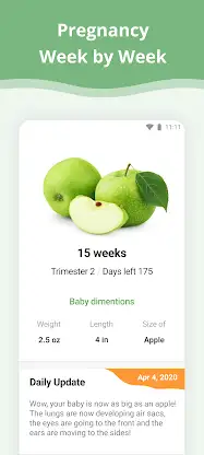 Pregnancy App screenshot 1