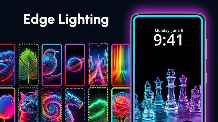 Edge Lighting Color wallpapers screenshot 1