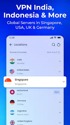 Edge VPN: Super Fast VPN Proxy screenshot 5