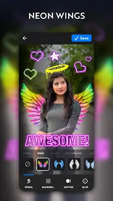 Photo Editor AI - Neon Effects screenshot 1