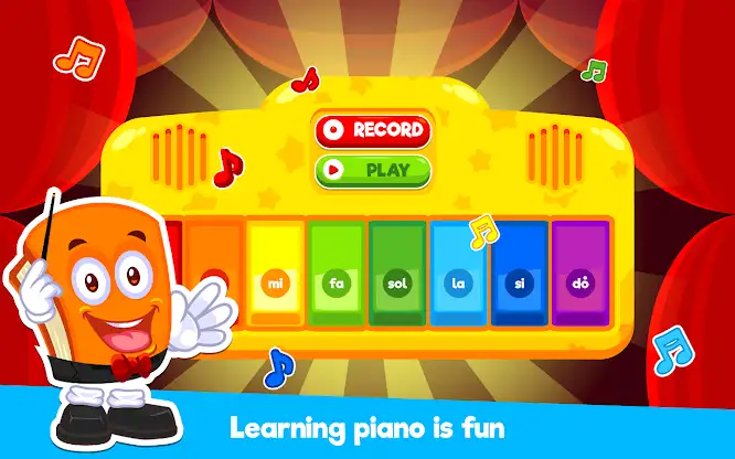 Marbel Piano - Play and Learn screenshot 1
