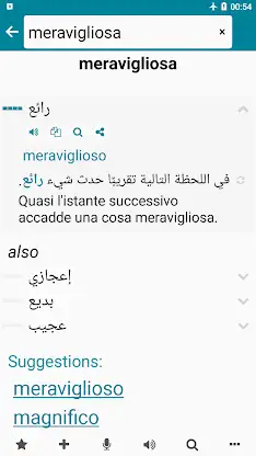 Arabic - Italian screenshot 2