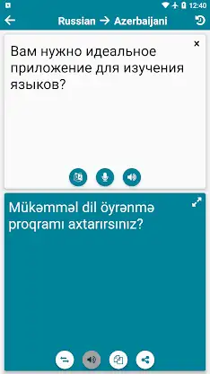 Azerbaijani - Russian screenshot 3