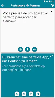 German - Portuguese screenshot 3