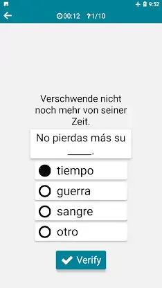 Spanish - German screenshot 8