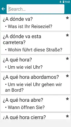 Spanish - German screenshot 4