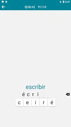 French - Spanish screenshot 6