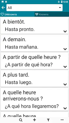 French - Spanish screenshot 4