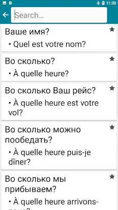 French - Russian screenshot 4