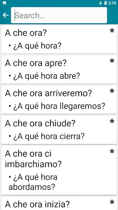 Italian - Spanish screenshot 4