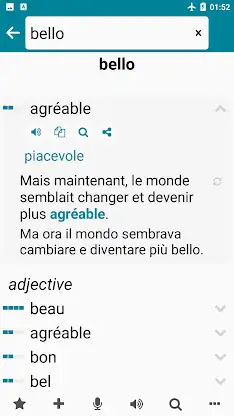 Italian - French screenshot 2