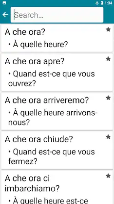 Italian - French screenshot 4