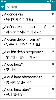 Korean - Spanish screenshot 4