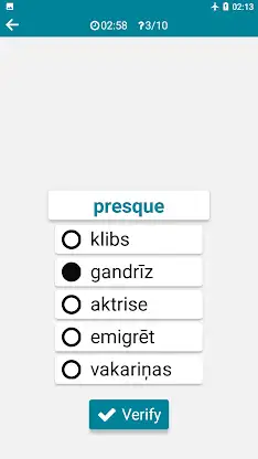 Latvian - French screenshot 5
