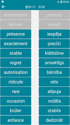 Latvian - French screenshot 7