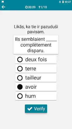Latvian - French screenshot 8