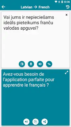 Latvian - French screenshot 3