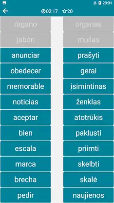 Lithuanian - Spanish screenshot 7