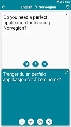 Norwegian - English screenshot 1