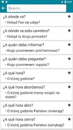 Polish - Spanish screenshot 4
