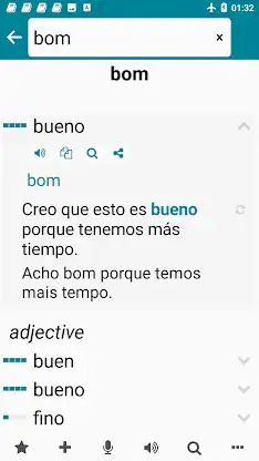 Portuguese - Spanish screenshot 2