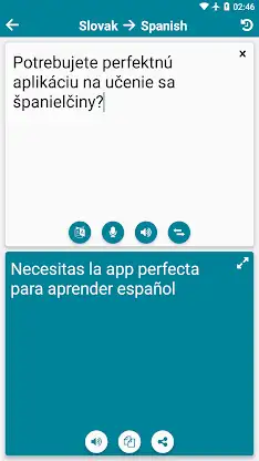 Slovak - Spanish screenshot 1
