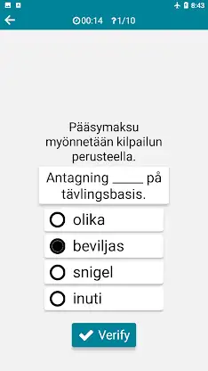 Finnish - Swedish screenshot 8