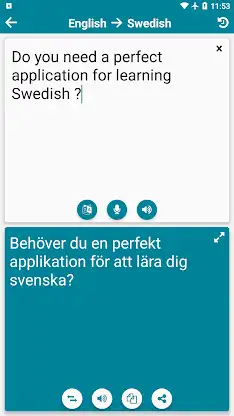 Swedish - English screenshot 3