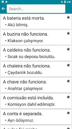 Turkish - Portuguese screenshot 4
