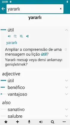 Turkish - Portuguese screenshot 2