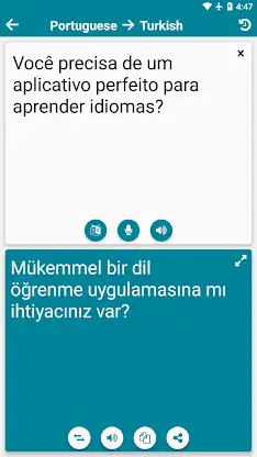 Turkish - Portuguese screenshot 1