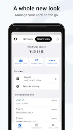 WEX CardControl screenshot 1