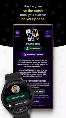 Sudoku Time - Online Wear OS screenshot 8
