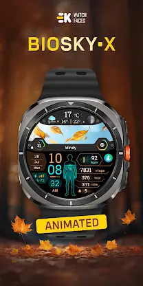 BioSky-X - Watch Face screenshot 1