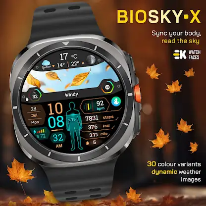 BioSky-X - Watch Face screenshot 3