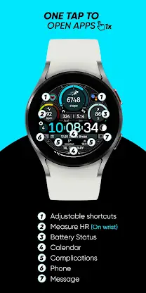 Circle Clock - Watch Face screenshot 5