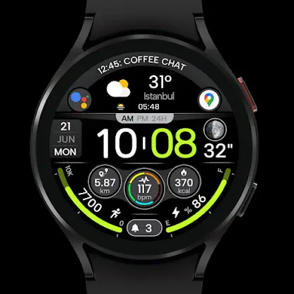 Digi Dash Clock - Watch Face screenshot 8