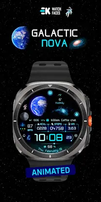 Galactic Nova  - Watch Face screenshot 1