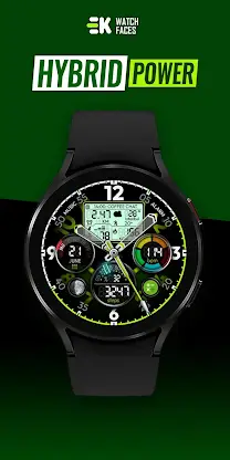 Hybrid Power - Watch Face screenshot 1