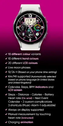 Hybrid Power - Watch Face screenshot 4