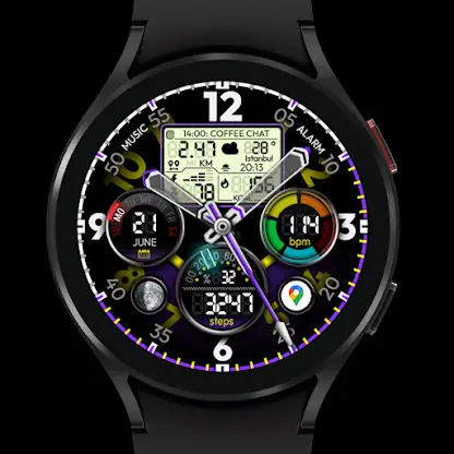 Hybrid Power - Watch Face screenshot 8