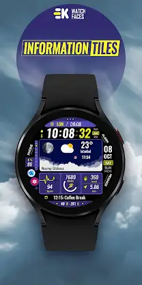 Information Tiles - Watch Face screenshot 1