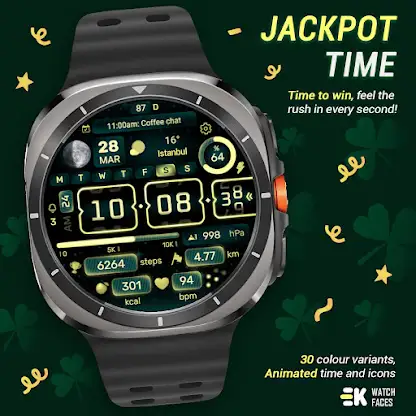 Jackpot Time - Watch Face screenshot 3