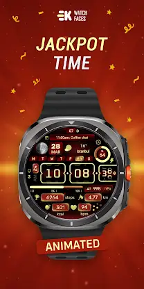 Jackpot Time - Watch Face screenshot 1