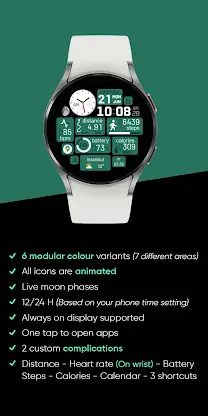 Modular Colours - Watch Face screenshot 4
