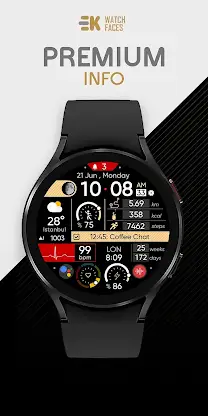 Premium Info - Watch Face screenshot 1