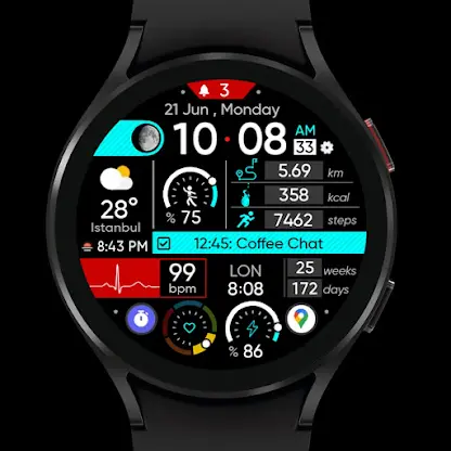 Premium Info - Watch Face screenshot 8