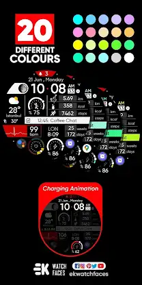 Premium Info - Watch Face screenshot 7