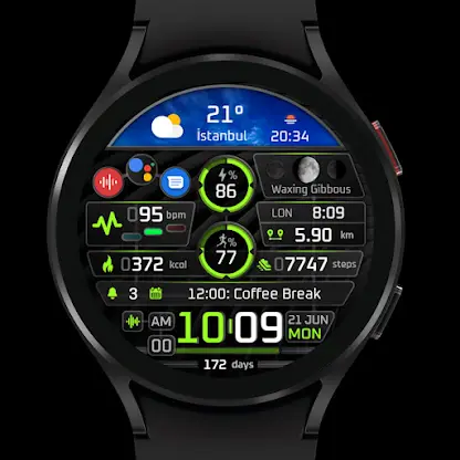 Realistic Clock - Watch Face screenshot 8